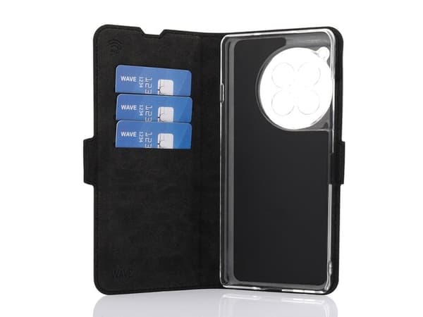 Wave BookCase, OnePlus 12R, svart