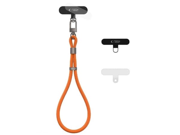Tech-Protect C11S Rope Wrist Strap for Phone - Orange