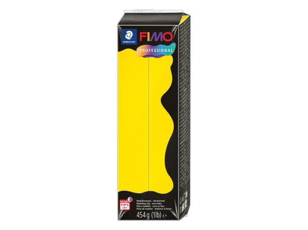 Fimo formmassa mod.masse prof 454 g - gul