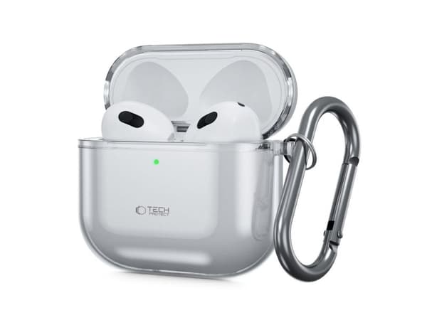 Tech-Protect FlexAir-skal för AirPods 4 - grå