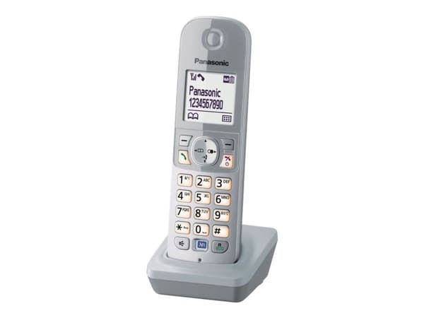 Panasonic KX-TGA681 - Trådlös förlängningshandenhet med nummerpresentation - DECT\GAP - silver