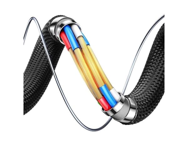 USB-kabel Joyroom S-A60 StarTalk 100W USB-C til USB-C 1,2 m (svart)