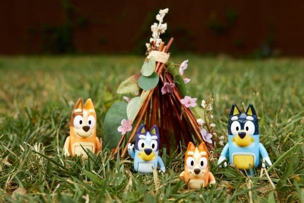 Bluey Figures 4 pk, S1, 2 assort.
