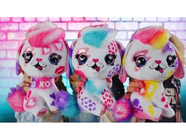 AIRBRUSH PLUSH PUPPY