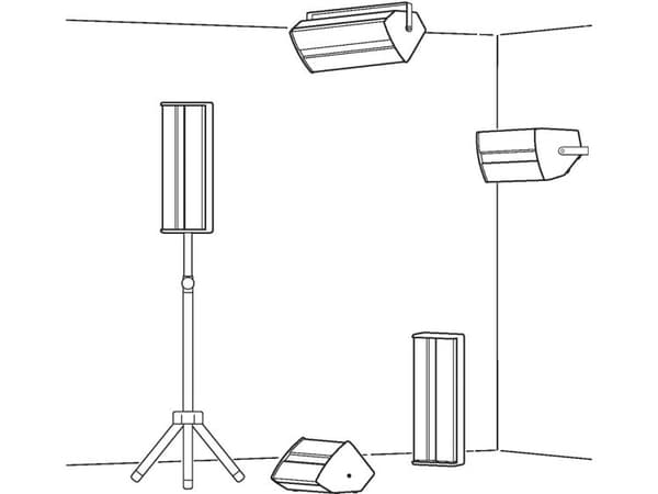Monacor PAB-306/SW