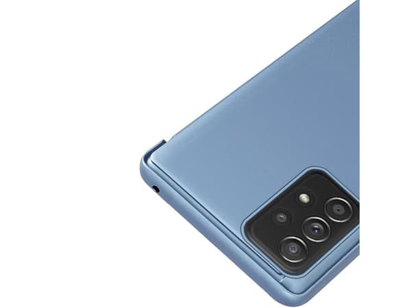 Clear View flip-skydd för Samsung Galaxy A73 - rosa