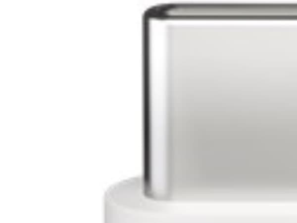 goobay - Lightning-kabel - USB-C hane till Lightning hane - 1 m - vit