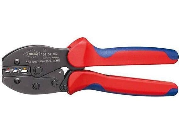 KNIPEX Preciforce® crimptang, uisolerede stik