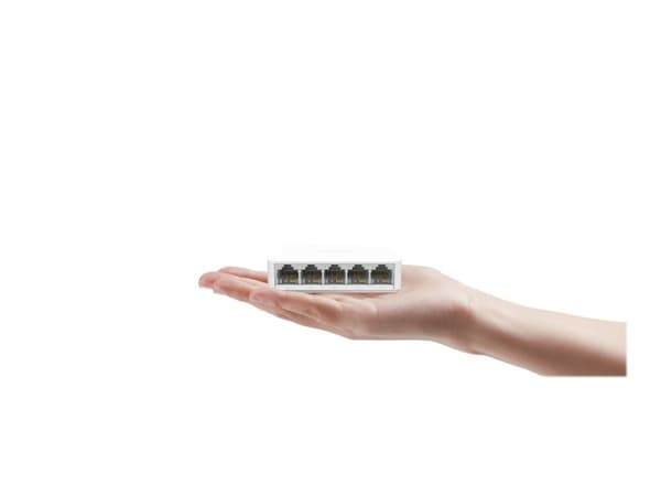 Mercusys MS105 - Switch - ikke-styrt - 5 x 10/100 - stasjonær