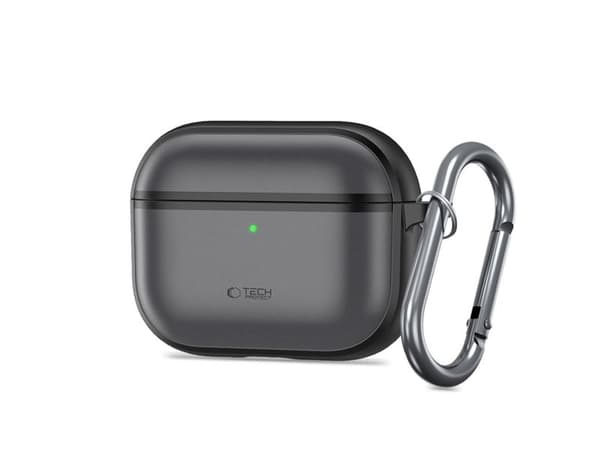 Tech-Protect Silicone Case for AirPods Pro 3 - Matte Black