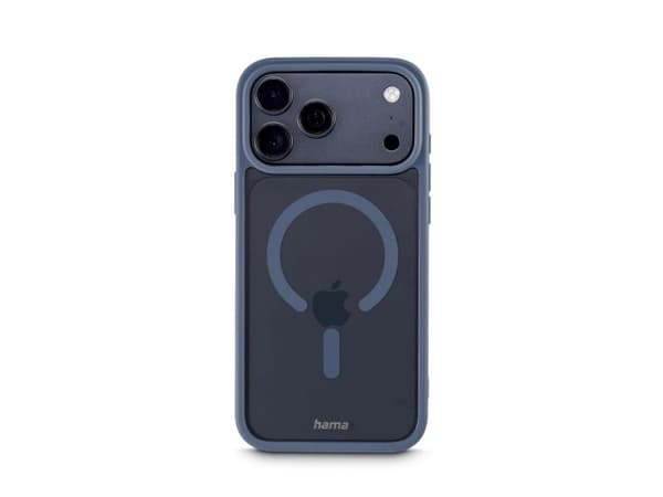Hama Frame Protect, Mobilskal, Apple, iPhone 17 Pro Max, 17,5 cm (6.9"), Transparent, Blå