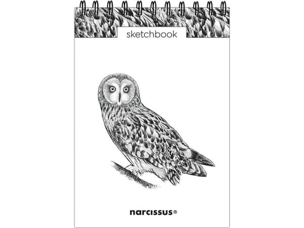 A5/60K spiral skrivebok - Owl |