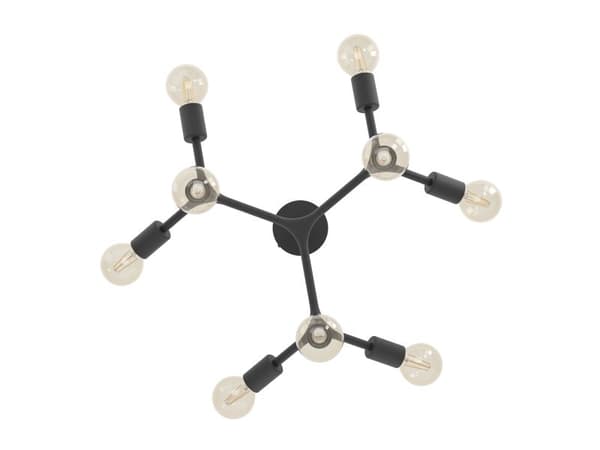 EGLO BOCADELLA 1 tak E27 9W sort