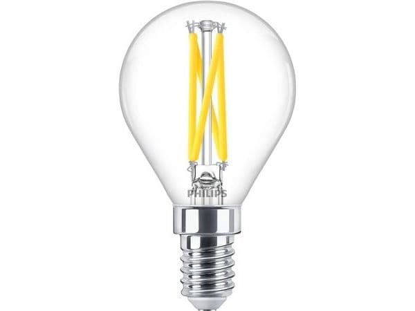 Philips MASTER LED 44937400, 2,5 W, 25 W, E14, 340 lm, 25000 timer, Varm glød