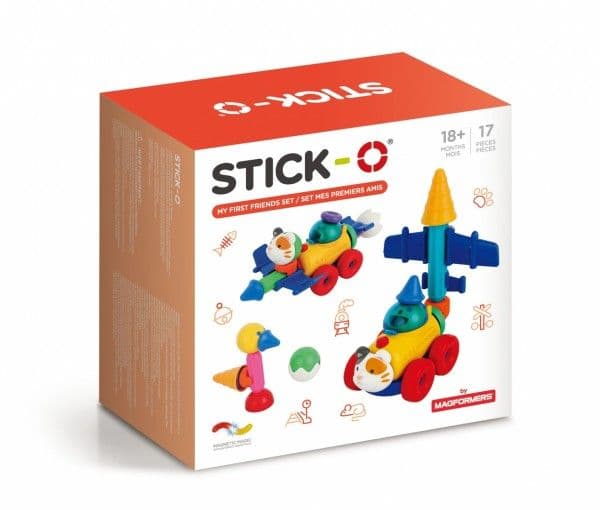 Magformers STICK-O set med vänner 17 delar