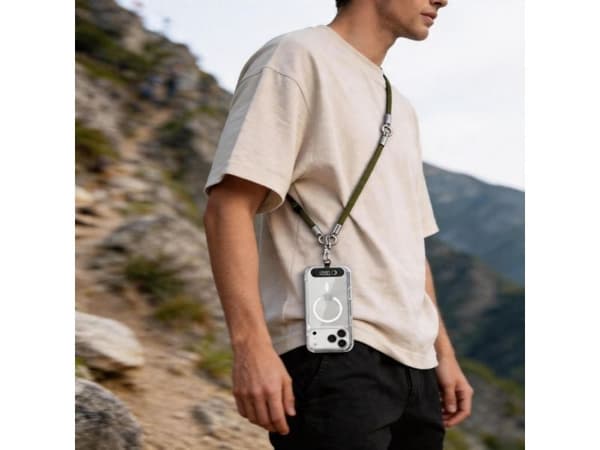 Tech-Protect C10S snor-lanyard til telefon - grønn