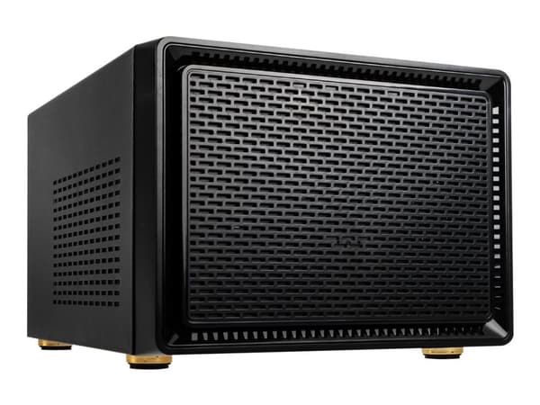 Kolink Satellite - Tower - Mini-ITX - ingen strømforsyning (ATX) - sort - USB/Lyd