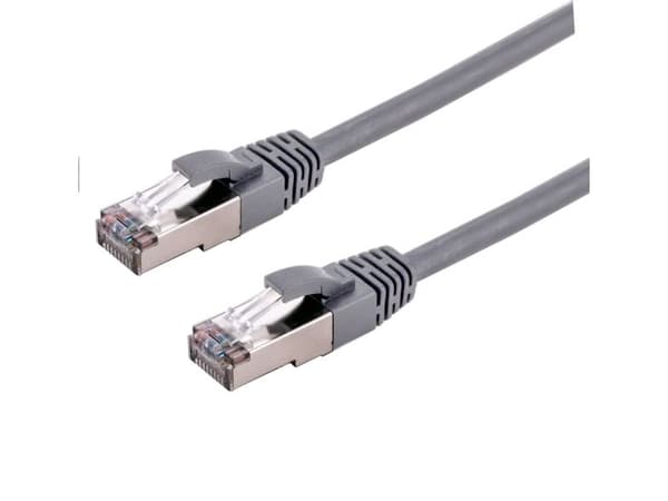C-Tech patchkabel Cat6a S/FTP grå 3 m