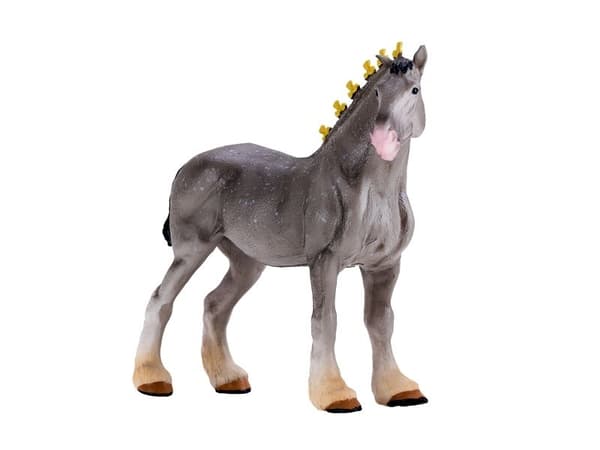 Shire Horse Dapple Grey