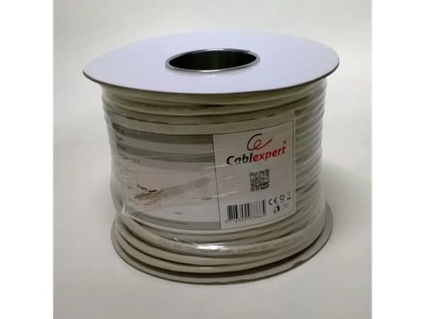 Gembird - Irtokaapeli - 100 m - UTP - CAT 6 - kiinteä - harmaa - harmaa