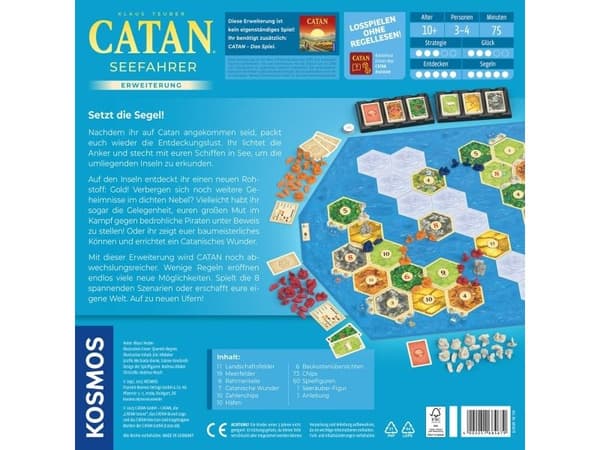 CATAN - Sailors (utvidelse)