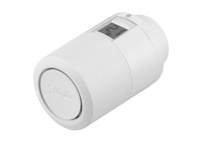 Danfoss Eco - Radiatortermostat - trådløs - Bluetooth - RAL 9016