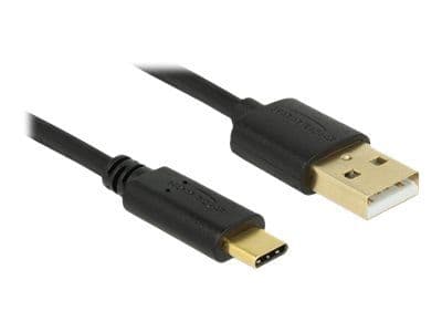 DeLOCK - USB-kaapeli - USB (han) til USB-C (han) - USB 2.0 - 3 A - 4 m - lajittelu