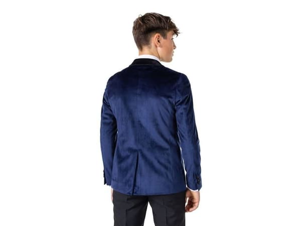 OppoSuits tummansininen bleiseri, teini-ikäinen