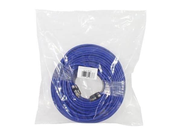 InLine 89730P, Hanstik, 2 x RCA, Hanstik, 30 m, Blå