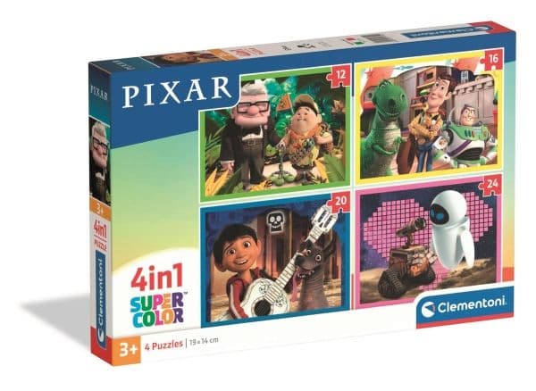 CLE 4-in-1 SuperColour Pixar-pussel 21754