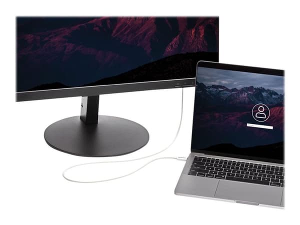 StarTech.com 6.6ft (2m) Thunderbolt 3 Cable, 20Gbps, 100W PD, 4K Video, Thunderbolt-Certified, Compatible w/ TB4/USB 3.2/DisplayPort - Thunderbolt-...
