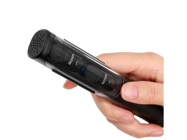 Boya trådlös headsetmikrofon Magic-02 USB-C/Lightning/3,5 mm