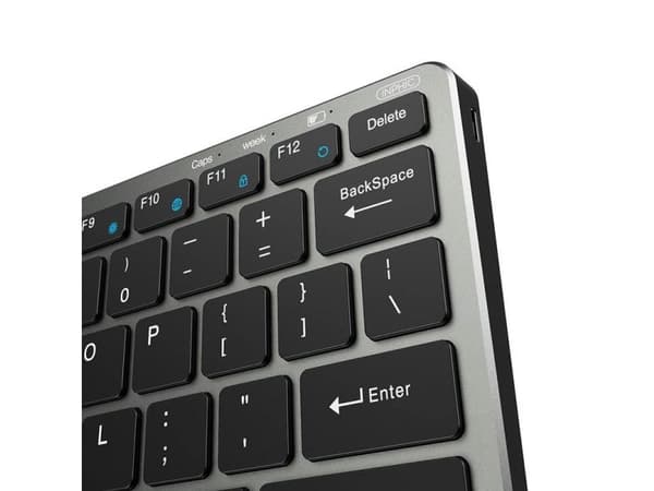 Inphic keyboard Inphic V780B Bluetooth + 2.4G wireless keyboard (gray)