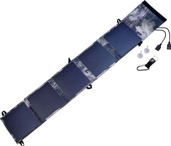 PowerNeed ES-5 solpanel 18 W Monokrystallinsk silicium