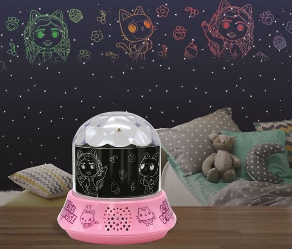 Gabby's Doll House Night Light Projector with Speaker