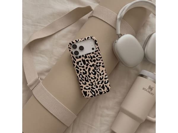 Tech-Protect Lamano MagSafe Case for iPhone 18 Pro Max / 17 Pro Max - Beige/Black