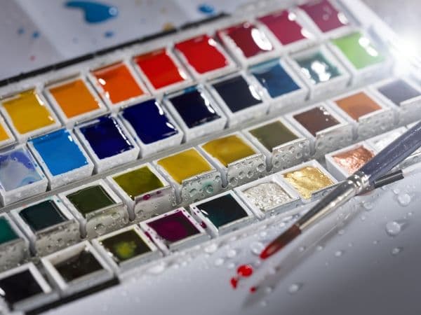 Van Gogh Watercolour Pan Silver 800