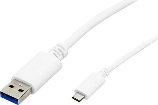 USB Blow USB-A-kabel - 1 m hvit (66-103#)