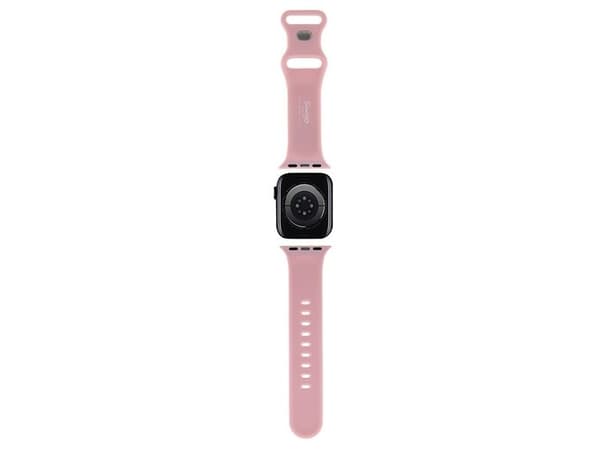 Hello Kitty silikon Kitty Head-stropp til Apple Watch 38/40/41 mm - rosa