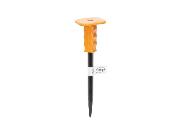 CONCRETE CHISEL WITH PROTECTIVE RUBBER O