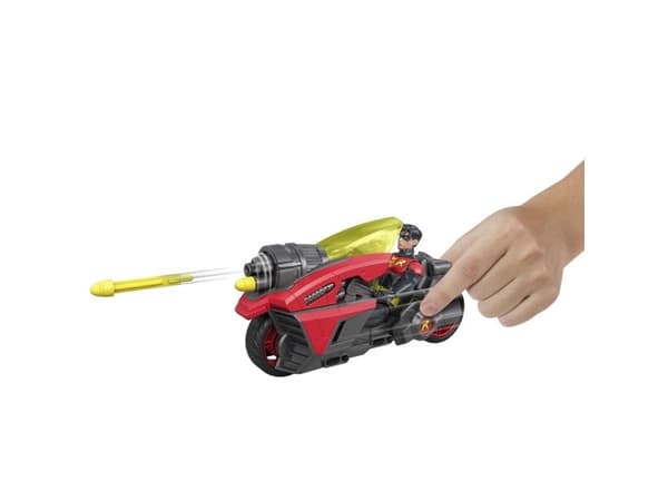 DC Universe Robin 15cm & Small Vehicle