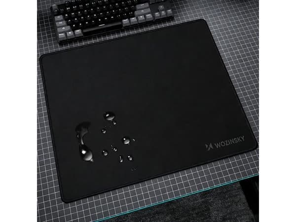 Wozinsky WPD-B350 gaming skrivebordsmatte 350x250mm vanntett - sort