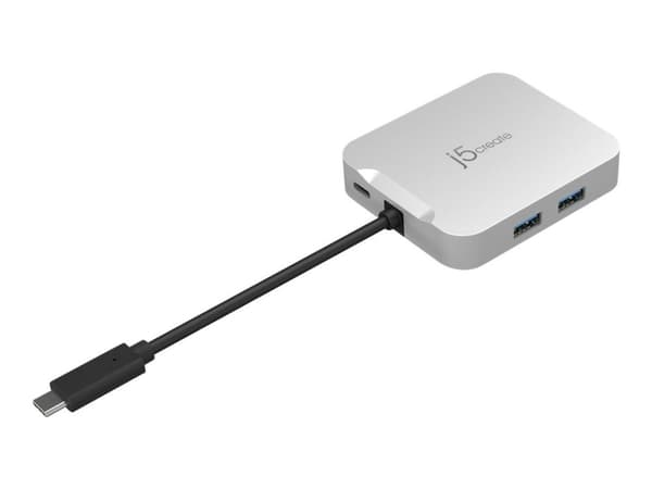 j5create JCD391-N - Mini-dockningsenhet - USB-C / Thunderbolt 3 - HDMI - 1GbE