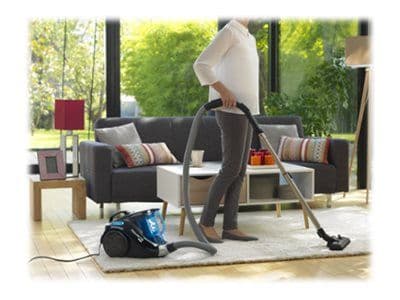 Rowenta Compact Power Cyclonic RO3731EA - Støvsuger - beholder - uden pose - blå/sort