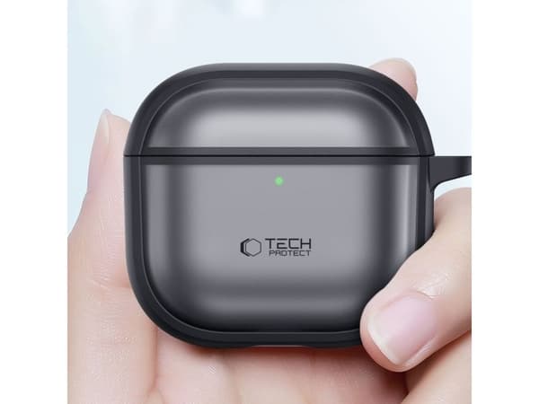 Tech-Protect Silicone Case for AirPods Pro 3 - Matte Black
