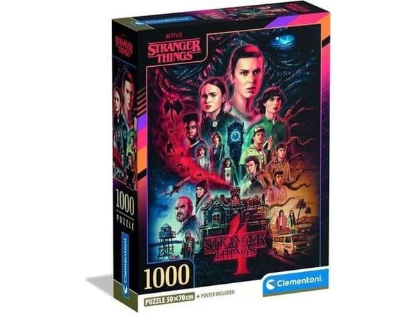 Stranger Things -palapeli, kausi 4, 1000 palaa