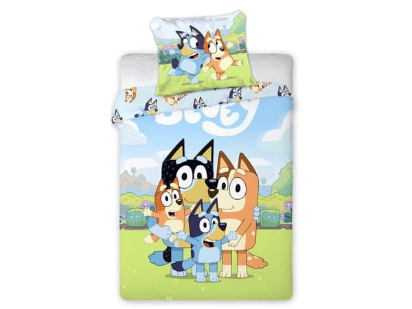 Bluey Junior sengetøy 100x135 cm – 100 prosent bomull