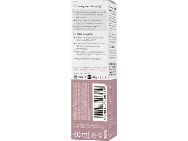 Topa Dermo Face Rosacal Strengthening Regenerating Night Cream 40ml