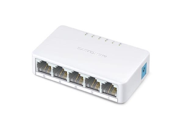 Mercusys MS105 - Switch - ikke-styrt - 5 x 10/100 - stasjonær