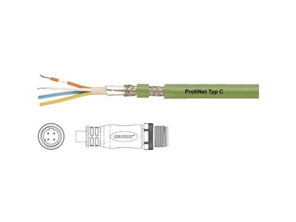 HELUKABEL 806484, 3 m, Cat5, M12, M12